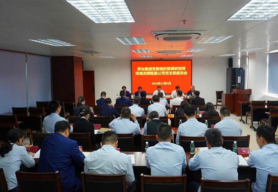集团公司党委组织部部长一行到AG真人瓶盖公司调研指导工作